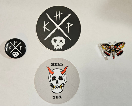 Sticker and Pin Pack V1