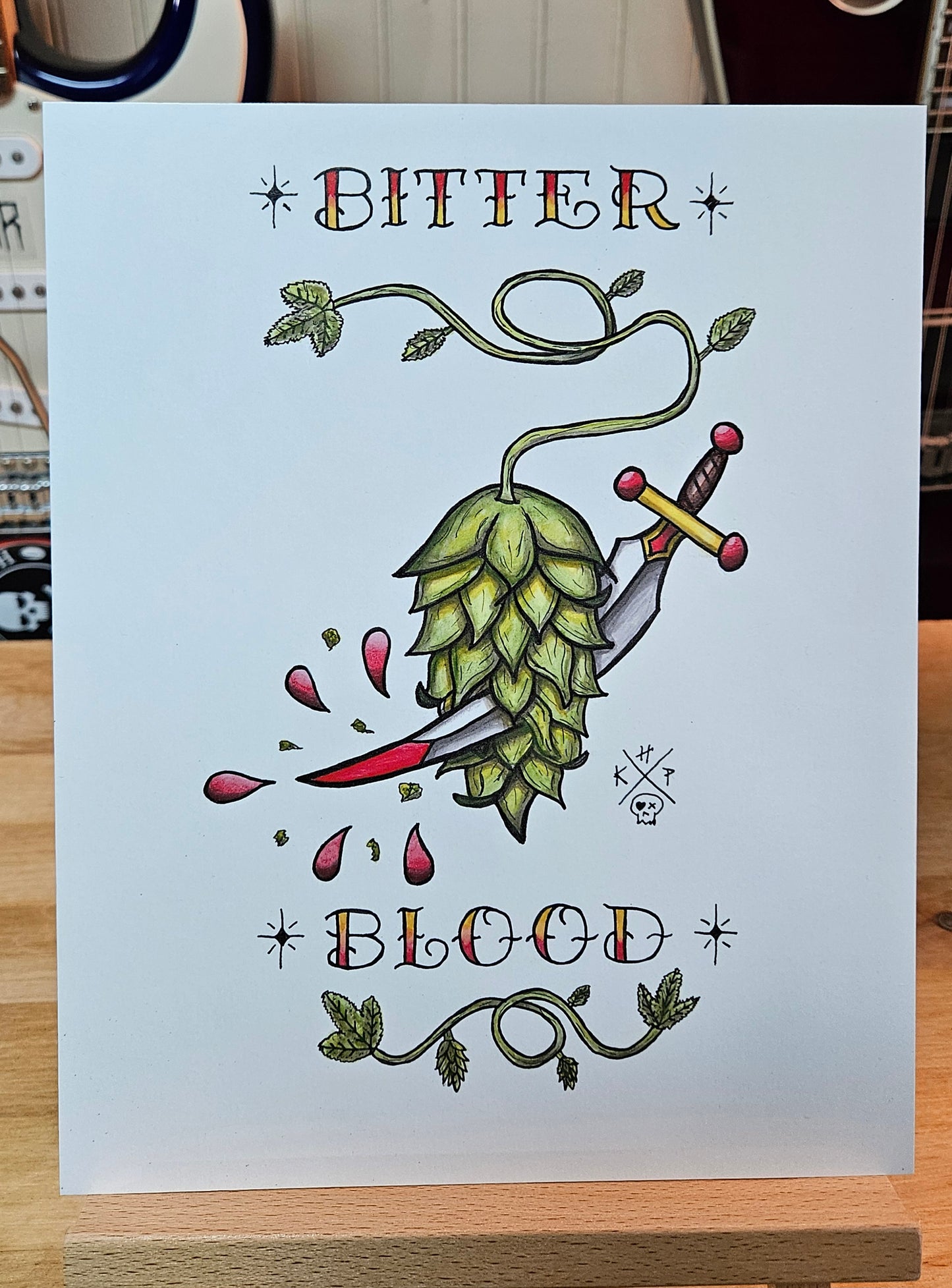 Bitter Blood 8x10in Print